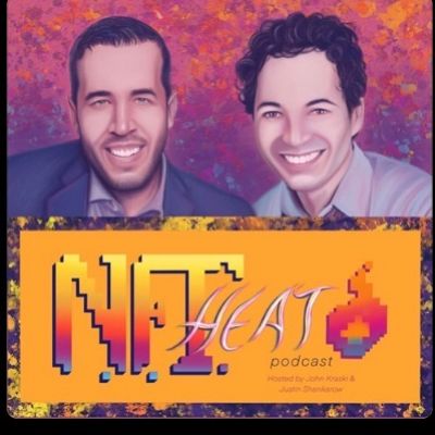 This is a poster of the podcast which shows the smiley faces of both the host.